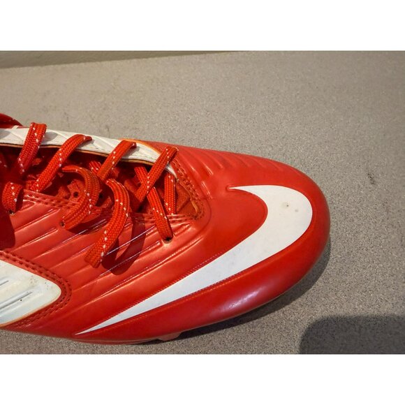 Nike Vapor Speed Low TD Football Cleats Red White 643152-118 Size 14